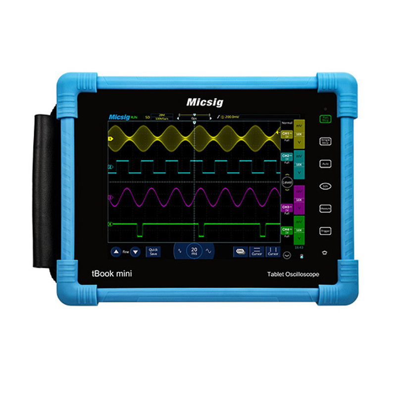 Micsig Tbook TO1102 - Osciloscópio de toque portátil 100MHZ / 2 canais