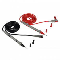 Conjunto de sondas de multímetro com fio (conector de 4 mm)