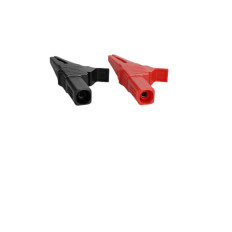 Clipes de jacaré grandes (conector de 4 mm)