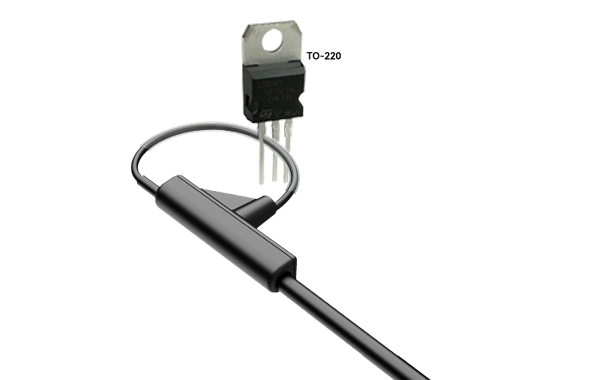 Seção transversal da bobina mais pequena